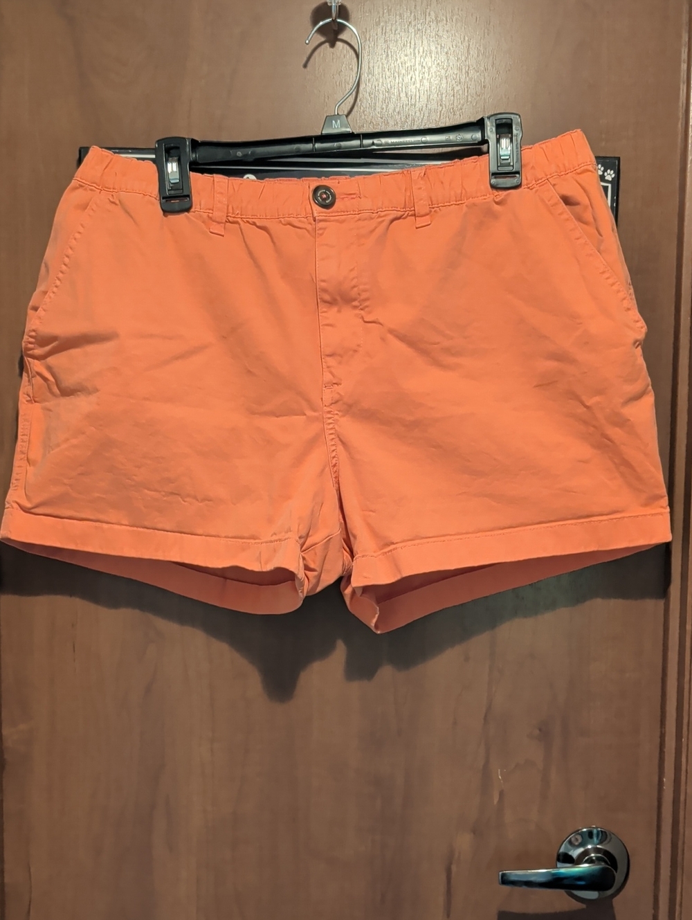 Chubbies Coral Men’s Flat Front Casual Shorts